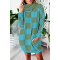 thumbnail image 3 of LAICAIW Robe Chandail Longue Ample à Col Roulé Oversize pour Femmes, 3 of 5