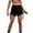 Black, variant on Ausyst Shorts for Women Summer Clearance Casual Solid Pocket Button Spring Summer Shorts