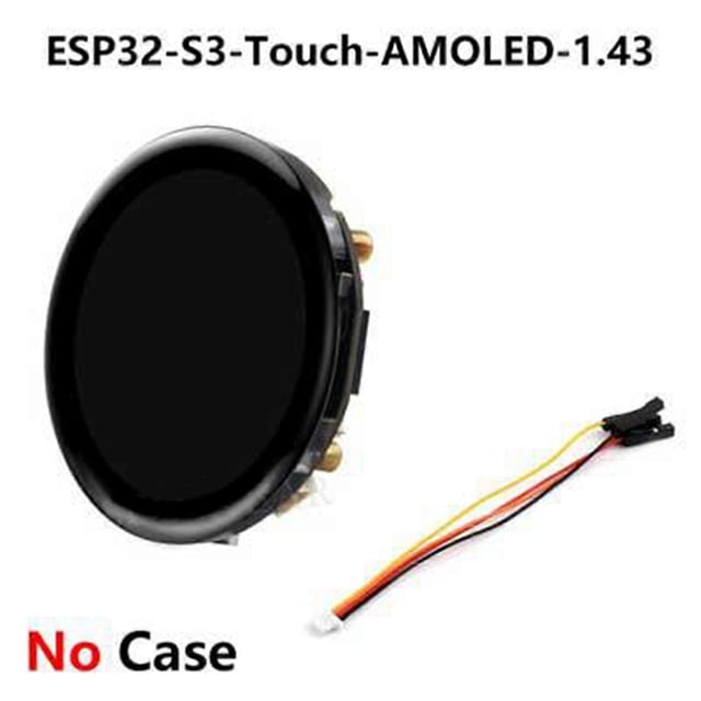 ESP32 S3 Development Board 1.43 Inch AMOLED Display Touch Screen with SD-Port/ QMI8658C 6-Axis Sensor for LVGL B