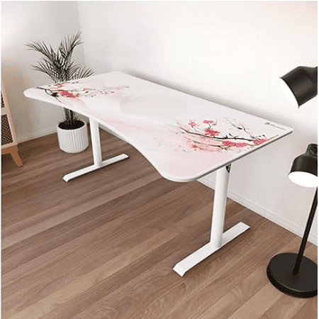 Arozzi - Arena Ultrawide Curved Gaming Desk - Sakura