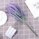 thumbnail image 3 of unbranded 4Ud Flores Artificiales Lavanda Morada Con Tacto Para Duradera En Bodas Y Eventos, 3 of 6