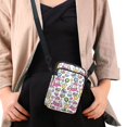 thumbnail image 4 of HELLHERO Rabbit Easter Egg Pattern Travel Crossbody Purse with Zipper Closed for Travel, 4 of 7