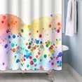 thumbnail image 6 of Tchckioa Rainbow Blending Shower Curtain,72x78 Inch Waterproof Hooks Bath Curtain for Bathroom, 6 of 6