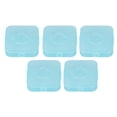 thumbnail image 2 of Pequeño contenedor de plástico pequeña caja de plástico portátil azul transparente para joyería ANGGREK Otros, 2 of 8
