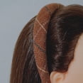 thumbnail image 3 of Bandas Laklulu para niñas y mujeres, diademas de felpa, aros para el pelo para uso diario, 3 of 5