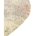 thumbnail image 6 of Unique Loom Soft Touch Shag Collection Area Rug - Kofi (5' Round Pink/Ivory), 6 of 7