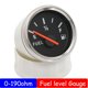 thumbnail image 1 of Pointer 52mm Fuel Level Gauge With Red Light Fuel Level Sensor 0-190ohm Oil Level Tank Fuel Indicator For Car Marine Boat, 1 of 1