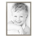 thumbnail image 2 of ArtToFrames 27" x 37" Silver Picture Frame, 27x37 inch Silver MDF Poster Frame (WOM-4642),  Pack, 2 of 8