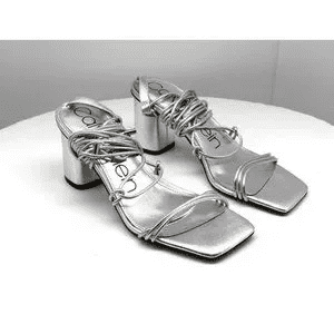 Calvin Klein Women's Calista Strappy High Heel Sandals Women's Shoes -  