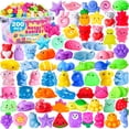 thumbnail image 1 of Paquete a granel de 200 juguetes squishy VISCOO Mochi Squishy para niños, 1 of 7
