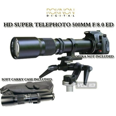 UPC 636980500072 product image for Bower T-Mount 500mm f/8.0 Preset Telephoto Lens, Requires T-Mount. | upcitemdb.com