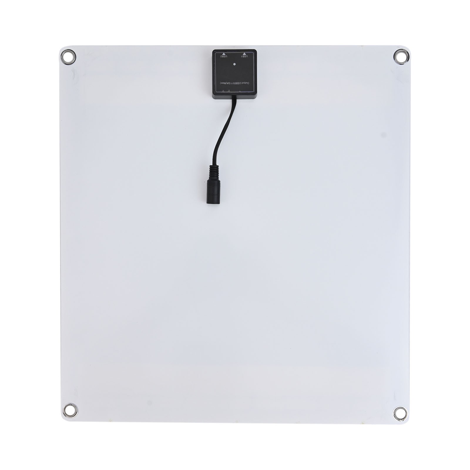 50W Solar Panel Kit 12 Volt Trickle Charger Battery Charger Maintenance Boat Rv Smile Home