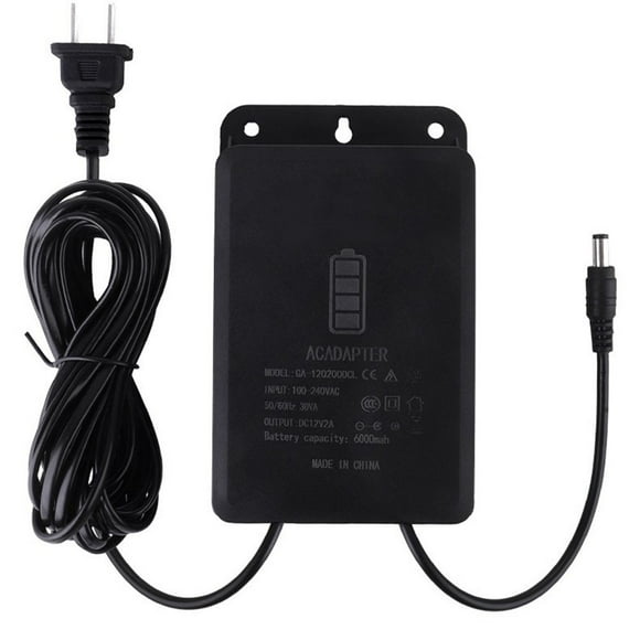 1Pcs Outdoor Mmonitoring Power Adapter Ups Uninterruptible Power Adapter 12V 2A