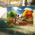 thumbnail image 4 of Goodbye Summer Border Collie Hello Fall Time for School Yard Sign Borders Dog Lovers Gifts Idea Outdoor Home Lawn Garden Porch Decor - 02014, 4 of 5