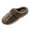 Coffee, variant on Oyedens Mens House Memory Foam Slippers with Comfy Warm Plush Lined Slip on Bedroom Shoes for Indoor Outdoor