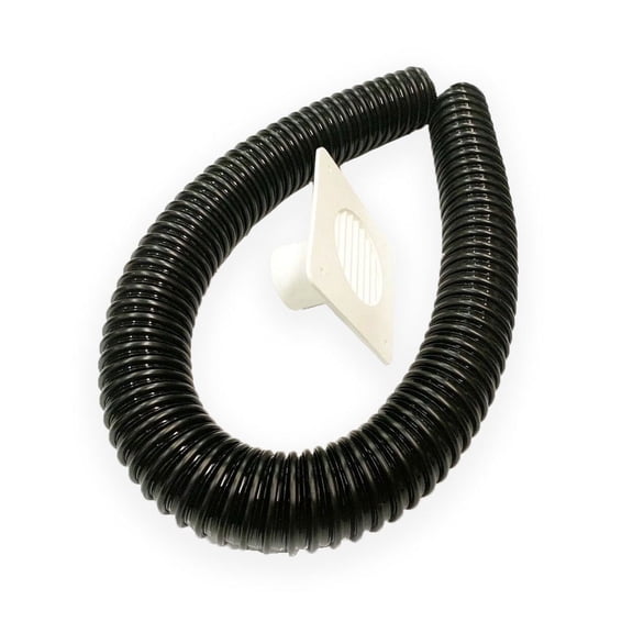 Battery Box Vent System - Louver Cover w/ Cone Plate & Hose - RVs Camper Trailer