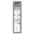 thumbnail image 2 of ArtToFrames 8" x 37" Classic Silver Picture Frame, 8x37 inch Silver Wood Poster Frame (WOM-4926), 2 of 7