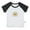 Short Black Raglan T-shirt, variant on Taco' Bout Awesome Novelty T shirt For Baby, Newborn Babies T-shirts, Infant Tops, 0-24M Kids Graphic Tees Clothing (Short Pink Raglan T-shirt, 0-6 Months)
