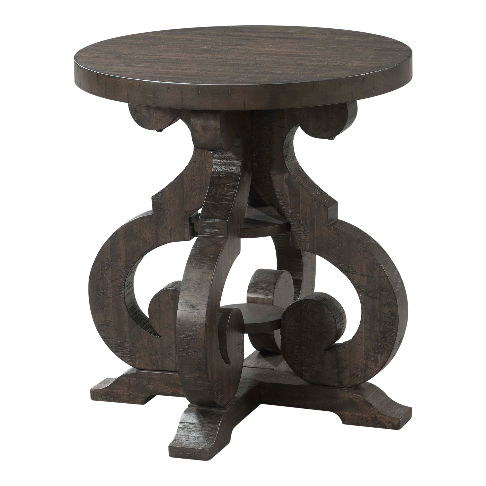 Picket House Furnishings Stanford 2pc Occasional Set, Coffee & End Table, Dark Ash