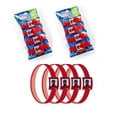 thumbnail image 2 of Spiderman Super Hero Birthday Party Supplies Bundle includes 8 Loot Bags, 8 Bracelets, 12 Pencils, 8 Sticker Sheets with Assorted Designs, 1 Dinosaur Sticker Sheet, 2 of 4