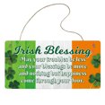 thumbnail image 2 of JPLZi Wooden Ornaments Irish Inspirational English Wooden Painting Living Room Window Wooden Ornaments, 2 of 6