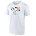 thumbnail image 2 of Men's White Portland Trail Blazers Pride T-Shirt, 2 of 3