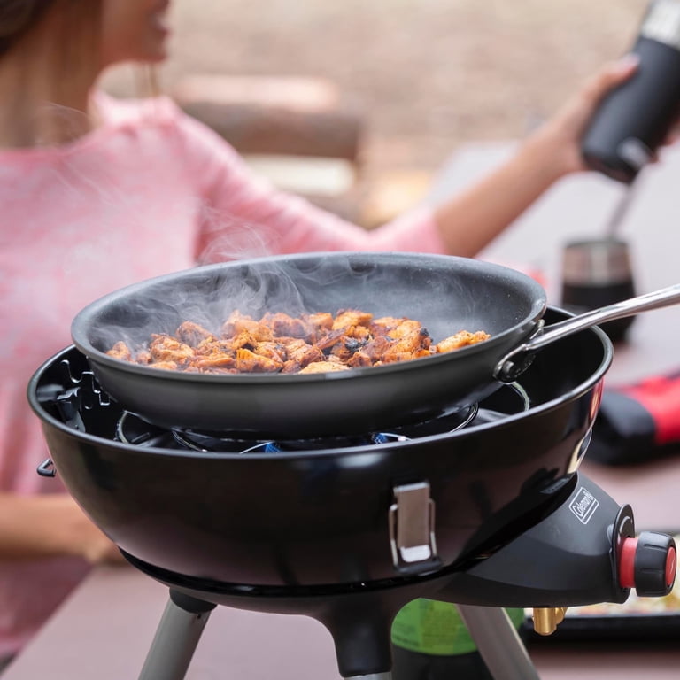Coleman 4-in-1 Portable Propane Gas Camping Stove, Red - Walmart.com