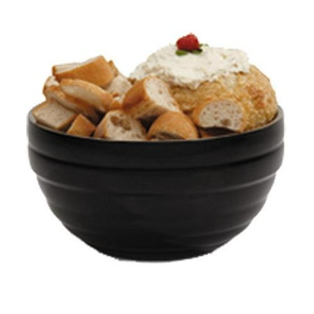 

Vollrath 4659060 Black S/S Beehive Style 1.7 Quart Serving Bowl