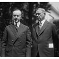 thumbnail image 2 of President Calvin Coolidge With Hubert Work History (36 x 24), 2 of 2