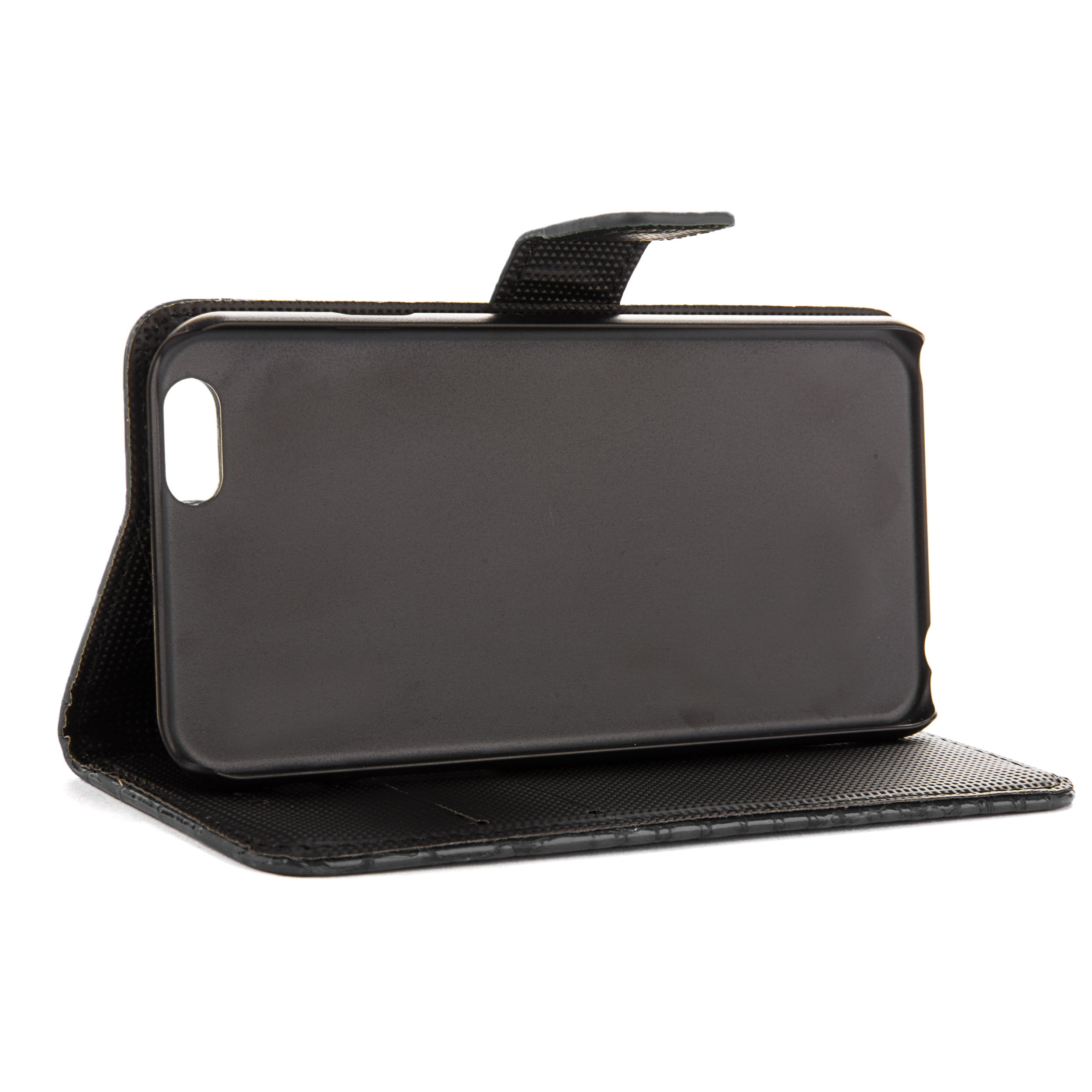 Flip Wallet Folio Phone Case Croc Embossed leather for iPhone 6s iPhone 6