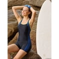 thumbnail image 2 of Charmo One Piece Tummy Control Swimsuits Womens Boyleg Sports Swimwear Racerback Bathing Suits for Women, 2 of 11