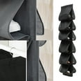 thumbnail image 4 of Bewildely Estante de almacenamiento de zapatos sobre la puerta, 12 bolsillos, sandalias colgantes de tacón alto, soporte para zapatillas, bolsa Type2 NO2, 4 of 6