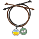 thumbnail image 1 of Circlar grano lleno de veinte cuatro termino solar Pulsera Cuerda Mano Cadena Cuero Dinero Pulsera Unbranded M, 1 of 2