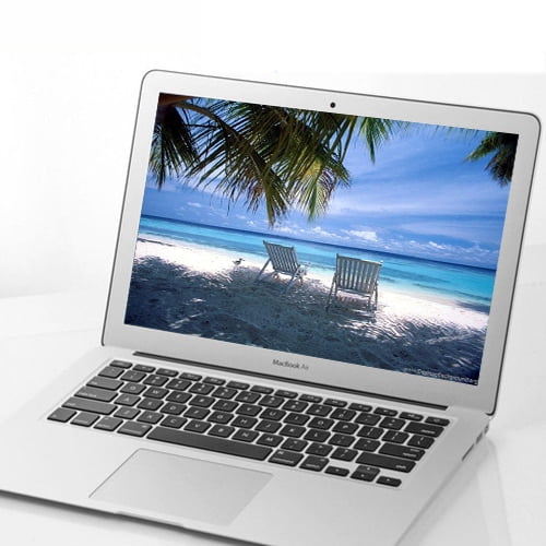 Apple MacBook Air, 13.3" Laptop, Intel Core i5, 4GB RAM, 128GB HD, Mac OS, Silver, MD760LL/B (Refurbished)