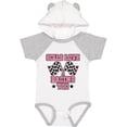 thumbnail image 3 of Inktastic Girls Love Racing Rally Flags Girls Baby Bodysuit, 3 of 5