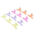 thumbnail image 2 of 12 Pcs Pinces à Cheveux Salon Coiffure Coiffeurs Pinces à Sections Ensemble d'Outils Multicolores, 2 of 8