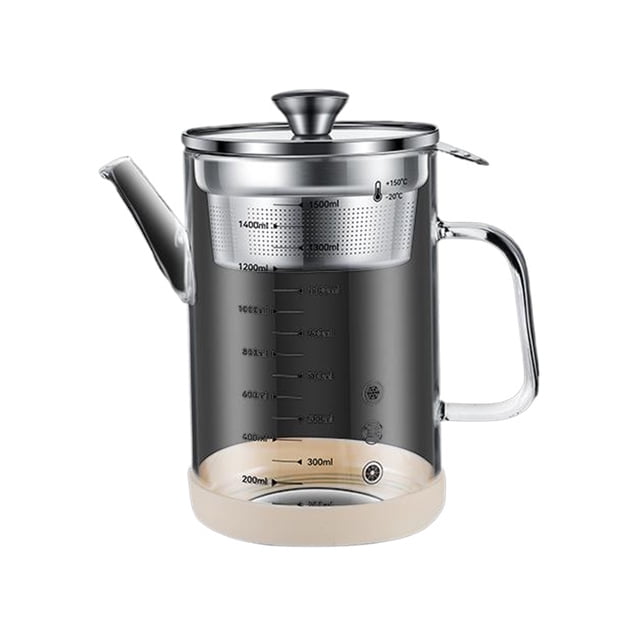 kurtrusly Soybean Milk Filter Kettle Must-Have For Healthy Living Is Gentle And Efficient Filter Will Be Well 1500ML