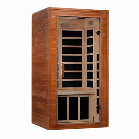 Dynamic Saunas Dynamic Avila 1-2-person Low EMF (Under 8MG) FAR Infrared Sauna (Canadian Hemlock)