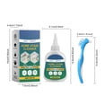 thumbnail image 2 of CaiYueKe Grout Cleaner Concentrated Solution Fast-Acting Multi-Surface Stain Remover for Tiles Porcelain Sealed Surfaces with Brush Deep Cleaning Formulas Home Cleaner, 2 of 9
