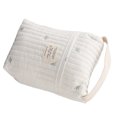 thumbnail image 1 of Bolsa para Pañales, Acolchado, Patrón Bordado, Cochecito de Bebé, Bolsa Con Cremallera Con Flexible, Adecuado Para Biberón, Toallitas, Chupete, 1 of 7