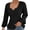 Black, variant on Vedolay Fall Sweater Women Knitted Sweater Crew Neck Solid Basic Long Sleeve Loose Fit Pullover Top,Green M