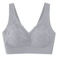 thumbnail image 1 of Brasier Tela de Mantequilla Sujetador Push up sin Aros de Acero, con Ajuste Lateral y sin Costuras para Pecho Pequeño Mediana, 1 of 3