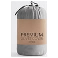 thumbnail image 3 of Becky Cameron 3 Piece Premium Ultra Soft Solid Duvet Cover Set, 3 of 3