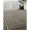 thumbnail image 3 of Ahgly Company Machine Washable Indoor Rectangle Industrial Modern Sand Brown Area Rugs, 5' x 8', 3 of 7