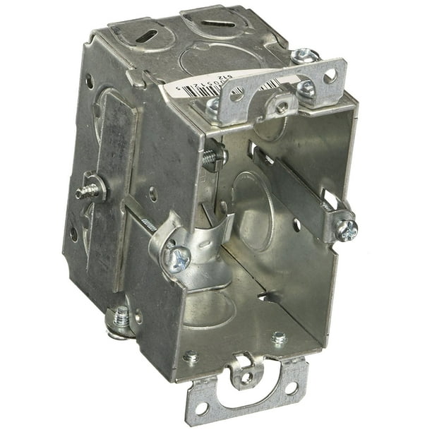 HubbellRaco 512 21/2Inch Deep Switch Electrical Box, Gangable with