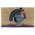 thumbnail image 3 of HomeRoots 555531 18 x 30 in. Brown & Black Coir Birds Outdoor Holiday Door Mat, 3 of 5