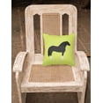 thumbnail image 2 of Carolines Treasures BB7730PW1818 Pomeranian Rogener Goose Green Fabric Decorative Pillow, 18 x 18 in., 2 of 2
