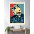 thumbnail image 2 of Hope For Melmac Poster Wall Art, Modern Wall Decor For Living Room Bedroom, 8x12 UNFRAMED, 2 of 3