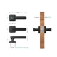 thumbnail image 3 of Door Lock, Tuya App Remote Control Smart Locks Latch Fingerprint Passcode Home Wooden Door Lock Handle ,Easy to Install, 3 of 4