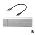 thumbnail image 1 of M.2 Nvme Ssd Enclosure Usb 3.1 Gen 2 To Nvme Pci-e M.2 Ssd Hard Drive Adapter, 1 of 1
